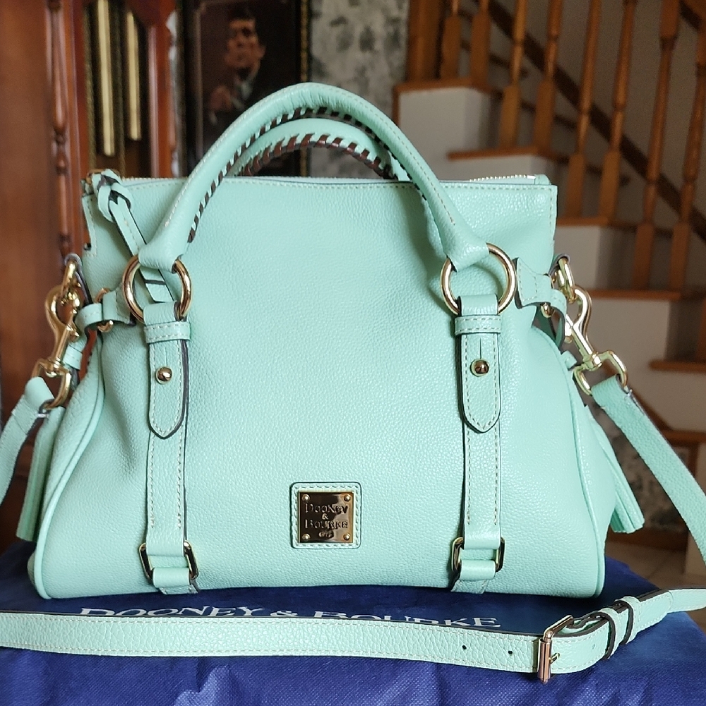 Dooney & Bourke Small Sorrento Satchel *Aqua*